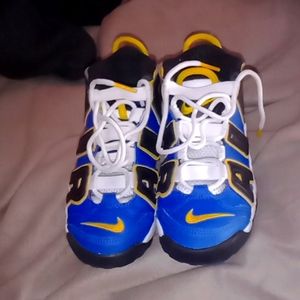 COPY - New Nike Air Uptempo Love,Peace, and Basketball.Size 13c Toddler or boys.